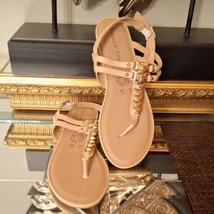 Vittorio D'Firenza Beige Sandals